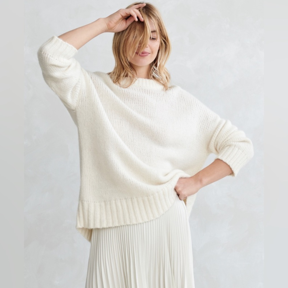 Jenni Kayne Cream Sweater
